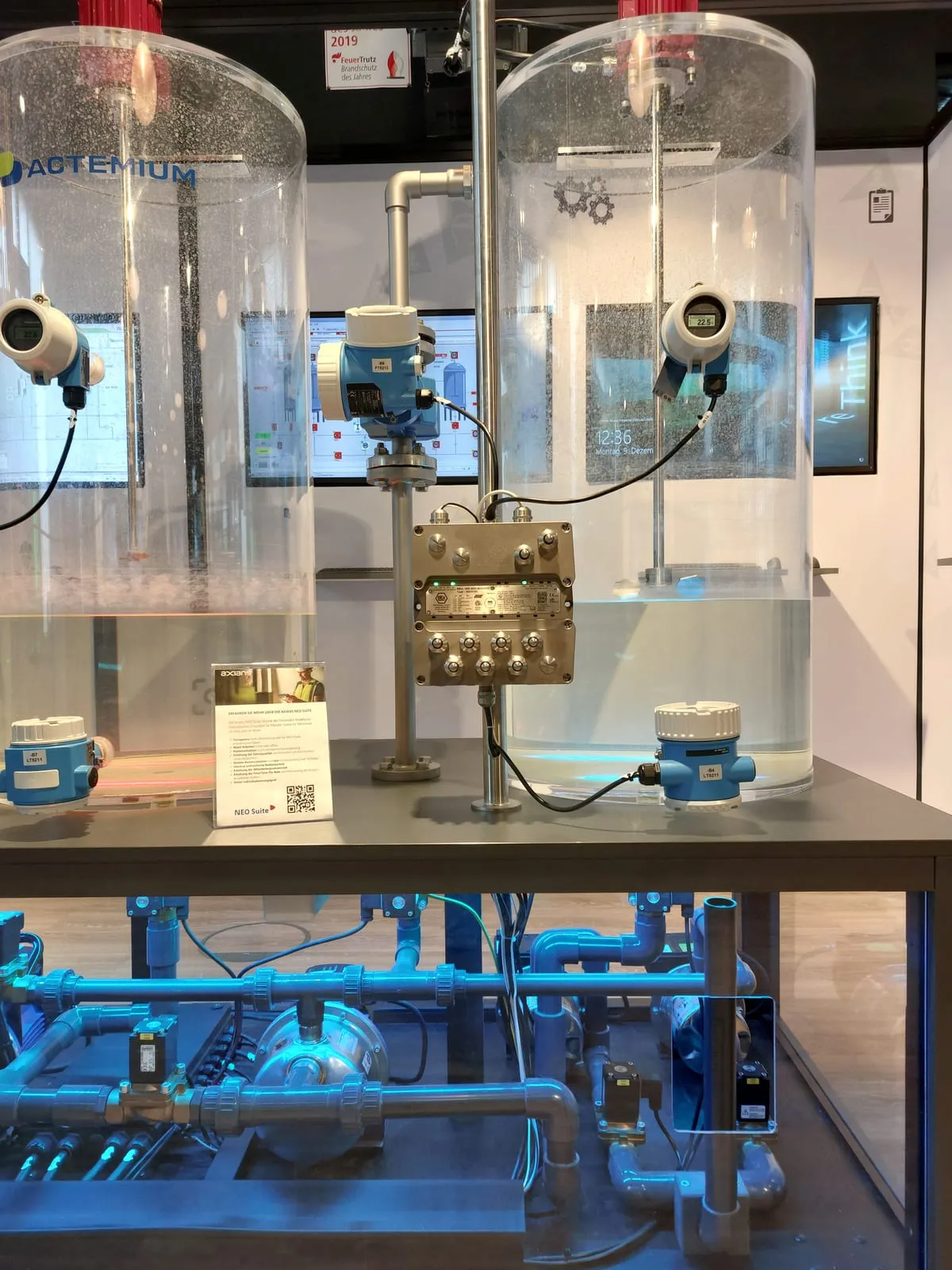 Demonstrator der Digitalschmiede mit integriertem BEx1 IP67 Modul